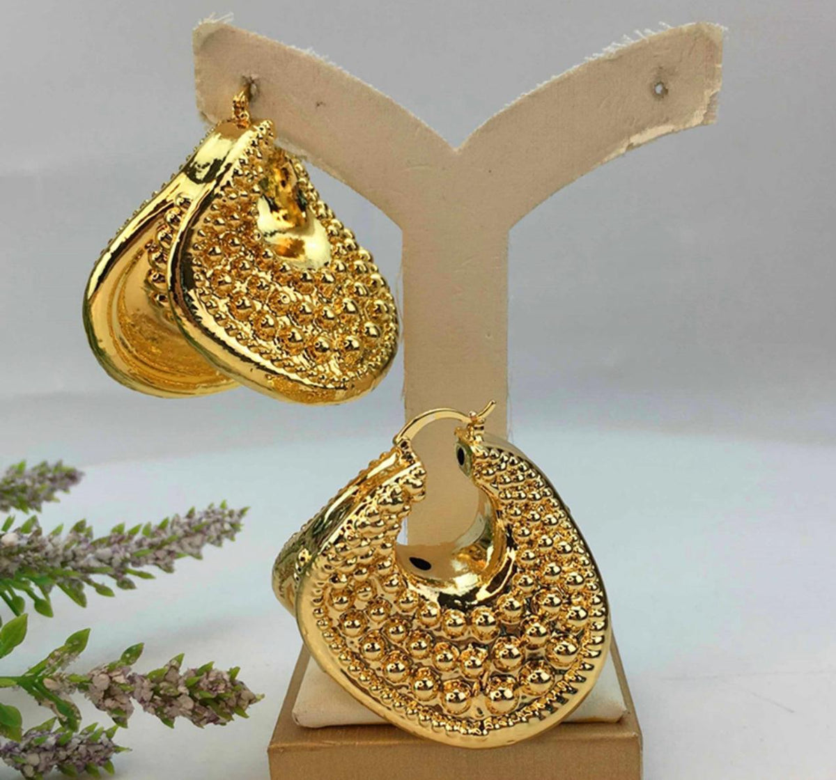 Macdanny Exquisite Gold Earring ME008