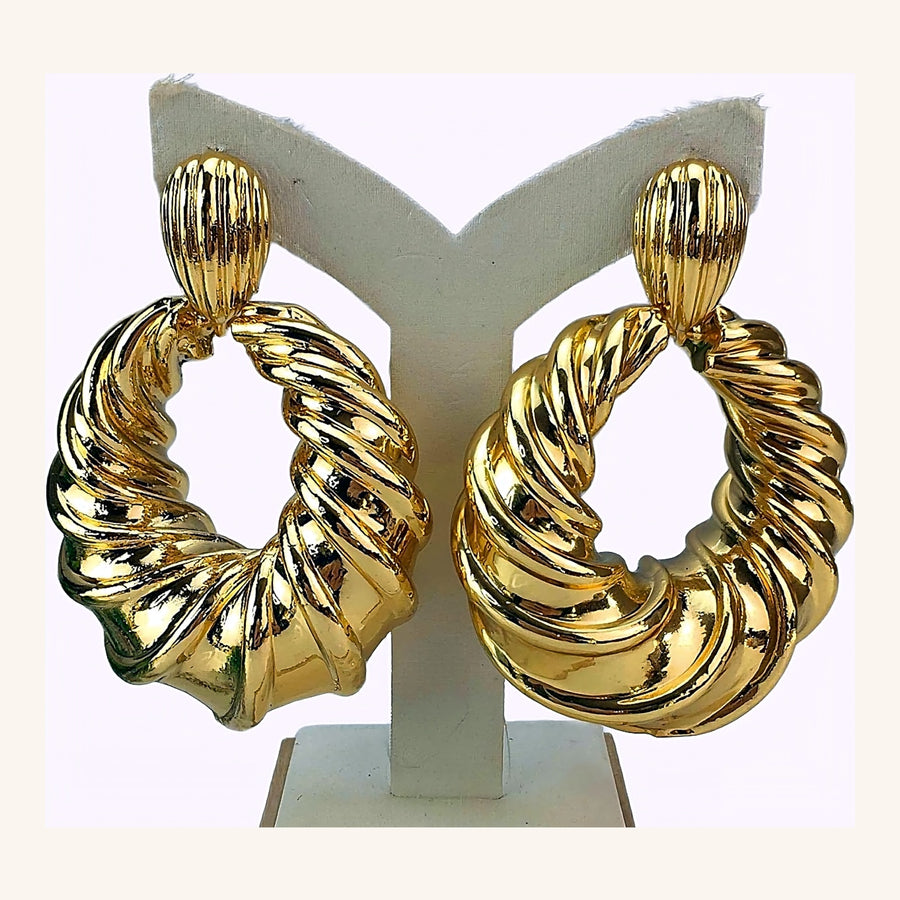 Macdanny Exquisite Gold Earring ME001