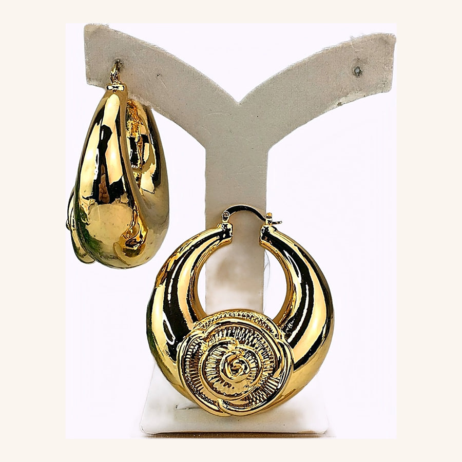 Macdanny Exquisite Gold Earring ME0013