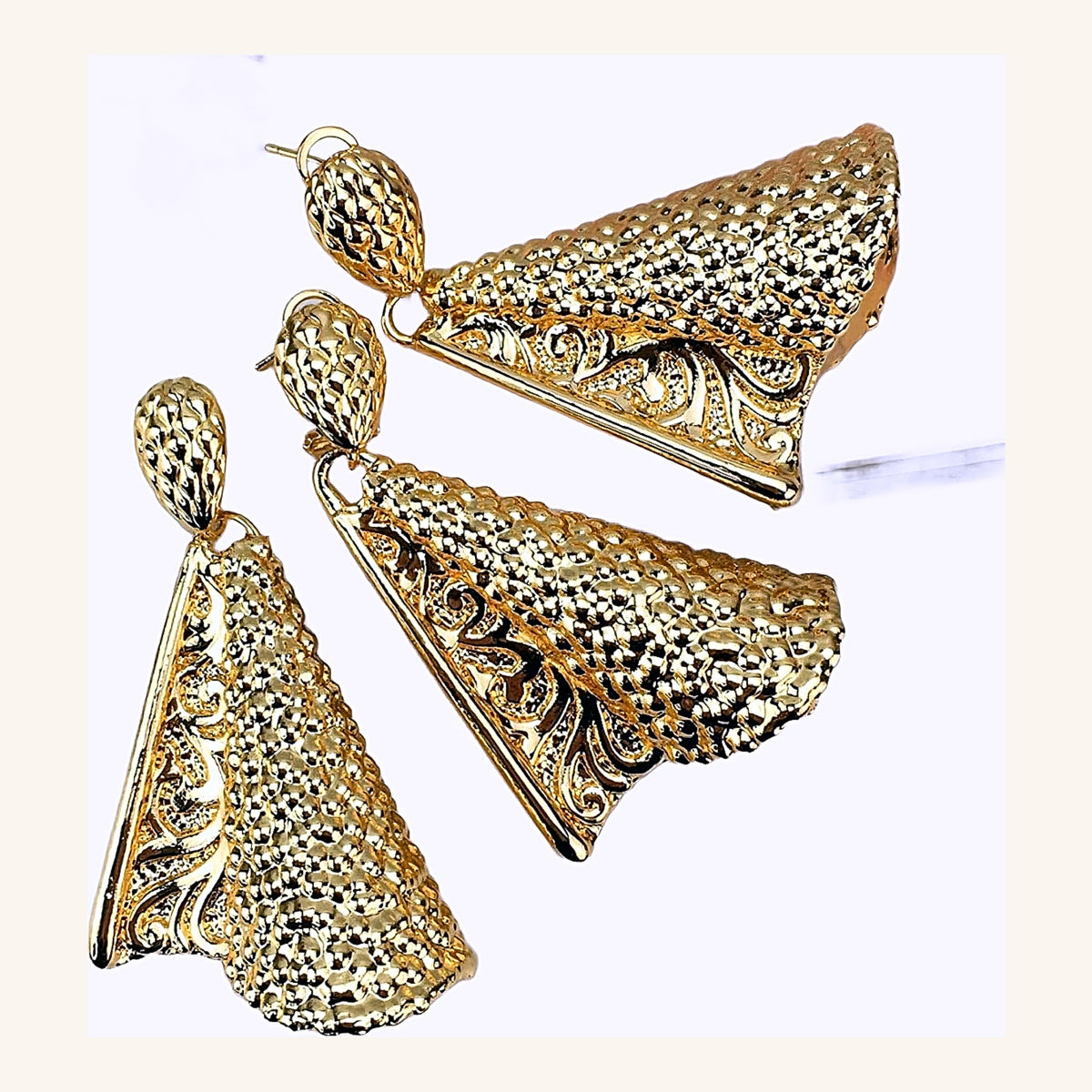Macdanny Exquisite Gold Earring ME0015
