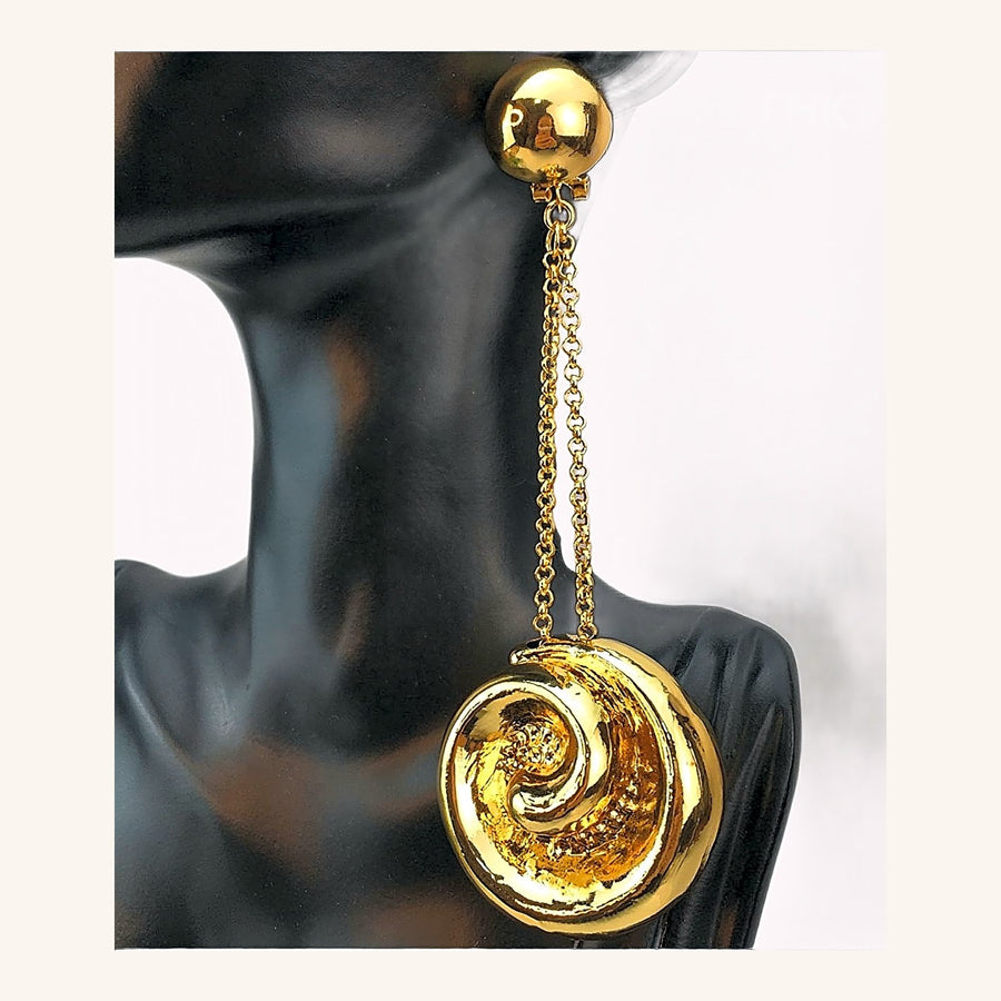 Macdanny Exquisite Gold Earring ME002