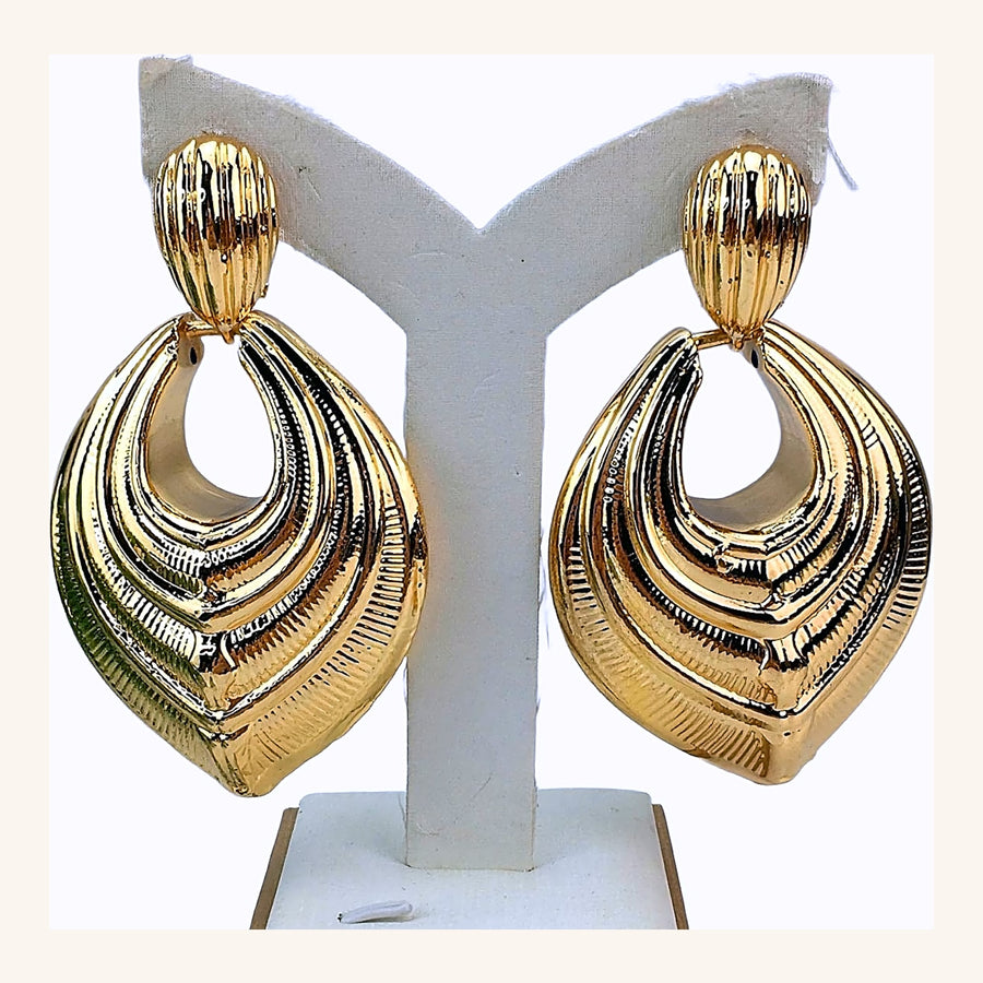 Macdanny Exquisite Gold Earring ME004
